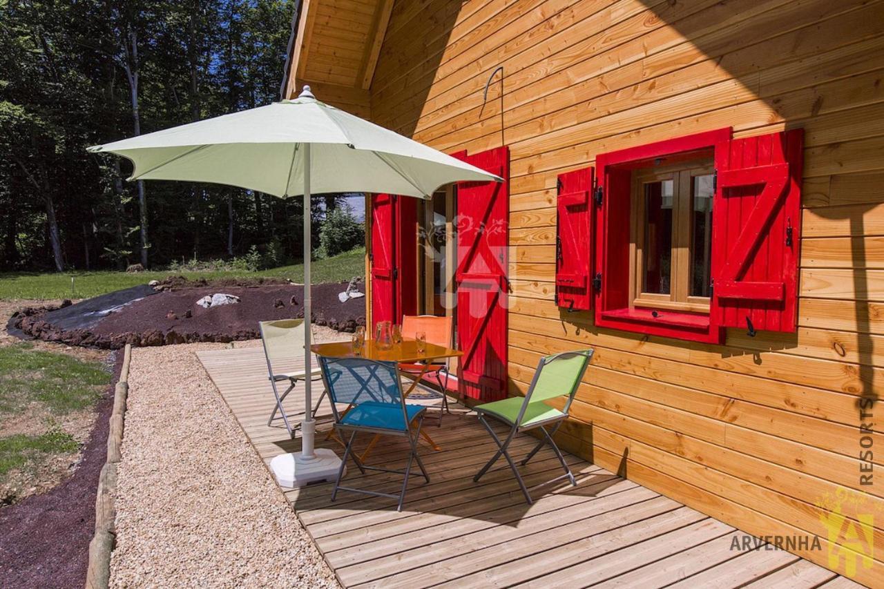 Chalet Des Noisettes Murol Esterno foto
